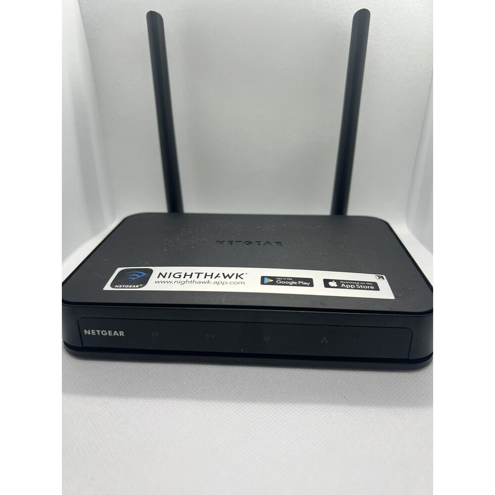 NETGEAR Wifi Router AC750 R6020 Mbps 4 Port Dual Band Black - Picture 4 of 6